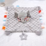 Couverture Serviette Lovey Personnalisée pour Bébé Couverture de Sommeil de Sucette