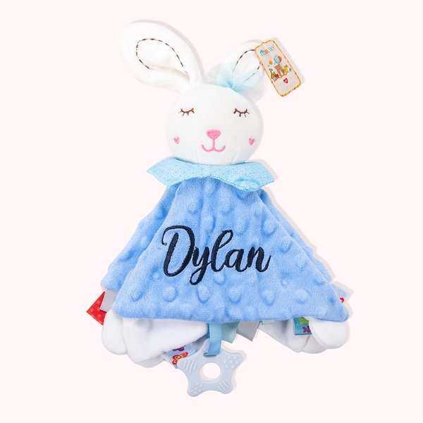 Couverture Serviette Lovey Personnalisée pour Bébé Couverture de Sommeil de Sucette