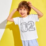 Personlig Vintage Rugby Nummer T-Shirt