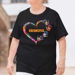 T-Shirt Sweat à Capuche Personnalisé avec Titre et Noms d'Enfants Cadeau Fête des Mères pour Maman Grand-Mère