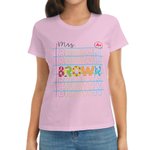 Gepersonaliseerd lerares naam T-shirt voor terug naar school Waardering Gift