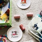 Personalised Magnetic Ceramic Pin Dish Gift for Sewing Lover