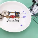 Personalised Magnetic Ceramic Pin Dish Gift for Sewing Lover