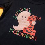 Personalised Halloween Baby bodysuit 1st Halloween Outfit