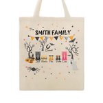 Personalized Halloween Rain Boots Canvas Bag Halloween Trick or Treat Bag for Kid Gift