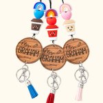 Personalisiertes Lehrer-Lanyard mit eingraviertem Namen
