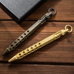 Stylo à Bille Rétro Personnalisé avec Nom Gravé Accessoire pour Porte-clés Cadeau d'Affaires de Décompression pour Homme