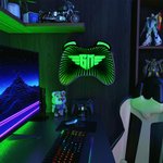 Cartel LED personalizado para sala de juegos