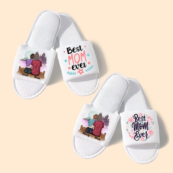 Pantofole personalizzate per mamma e figlia Regalo per la migliore mamma di sempre