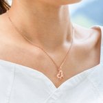 Gepersonaliseerde Initiële Hart Ketting Moederdag Verjaardag Creatief Cadeau voor Moeder Besties
