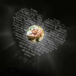 Cuore personalizzato a forma di ali d'angelo con proiezione di foto in 100 lingue Ti amo Bracciale in argento sterling Regalo per la festa della mamma per lei