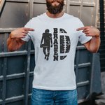 Maglietta da calcio personalizzata con nome per uomo