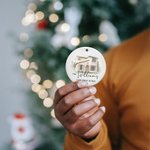 Personalized New Home Photo Ornament Couples Home Ornament for Housewarming Gift