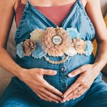Personalized Boho Baby Shower Sash and Pin