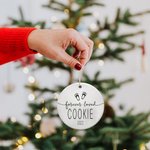 Ornement commémoratif personnalisé en céramique Cadeaux pour la perte d'un animal de compagnie