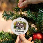 Personalized New Home Photo Ornament Couples Home Ornament for Housewarming Gift