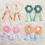 Personalized Boho Baby Shower Sash and Pin