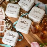 Personalized PU Leather Jewelry Box Jewelry Organizer Bachelorette Party Gifts