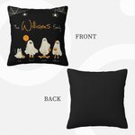 Personalizado Halloween Lindo Fantasma Familia Cojín Funda de almohada