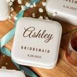 Personalized PU Leather Jewelry Box Jewelry Organizer Bachelorette Party Gifts