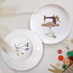 Personalised Magnetic Ceramic Pin Dish Gift for Sewing Lover