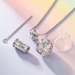 Collar personalizado de la urna del ataúd de la mariposa Joyería conmemorativa humana de las cenizas de la urna del animal doméstico
