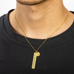 Collana di allarme medico di emergenza incisa personalizzata Regalo per amici di famiglia