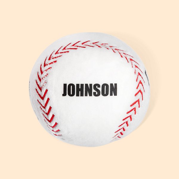 Personalisiertes Sport Dekokissen mit Namen Fußball Basketball Baseball American Football Sofakissen Geschenk für Sportliebhaber