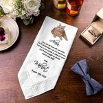 Mouchoir de mariage personnalisé de votre chien chat animal de compagnie cadeau pour le marié mariée