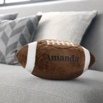 Personalised Football Basketball Soccer Baseball Sports Throw Pillow