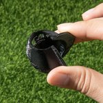 Strumento di allineamento della linea di marcatura della pallina da golf in TPU rinnovabile personalizzato con 2 marcatori