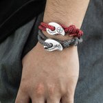 Personlig Hike Climbing Adventure Armbånd Utforsk Paracord overlevelsesarmbånd Klatresmykker