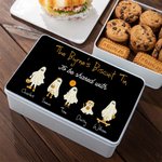 Personalized Halloween Cookie Jar Family Style Single Style