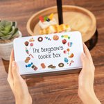 Scatola di caramelle e biscotti in metallo personalizzata