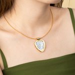 Collana con ciondolo porta plettri rimovibile personalizzato con testo inciso 3 plettri aggiuntivi per chitarra Regalo di compleanno per gli amanti de