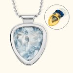 Collana con ciondolo porta plettri rimovibile personalizzato con testo inciso 3 plettri aggiuntivi per chitarra Regalo di compleanno per gli amanti de