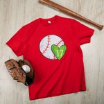 Spersonalizowana koszulka z piłką do koszykówki i baseballu z numerem dla miłośnika sportu
