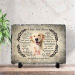 Personalized Memorial Slate Ornament A Letter from Heaven