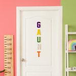 Personalised Bedroom Door Name Sign Letters