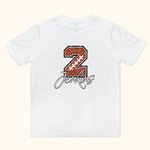 T-shirt et sweat-shirt à capuche personnalisés avec numéro ou initiale de football