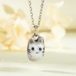 Collier de 1 à 9 chats en émail personnalisé Cadeau d'anniversaire pour elle