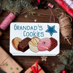 Boîte à biscuits en métal personnalisée - Idée cadeau