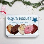 Boîte à biscuits en métal personnalisée - Idée cadeau