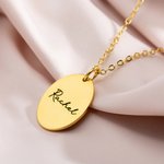 Collier Prénom Fleur de Naissance Émaillée Personnalisée Cadeau Anniversaire Fête pour Femme
