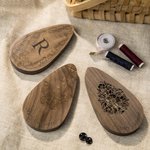 Forbici da ricamo artistiche personalizzate in stile europeo e cicogna con custodia in legno