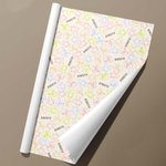 Personalized Classic Pooh Pink Wrapping Paper Set of 2