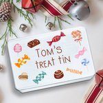 Boîte à friandises personnalisée pour la famille, les enfants, les grands-parents, etc.