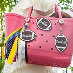 Breloque football personnalisée Accessoires pour sac Bogg