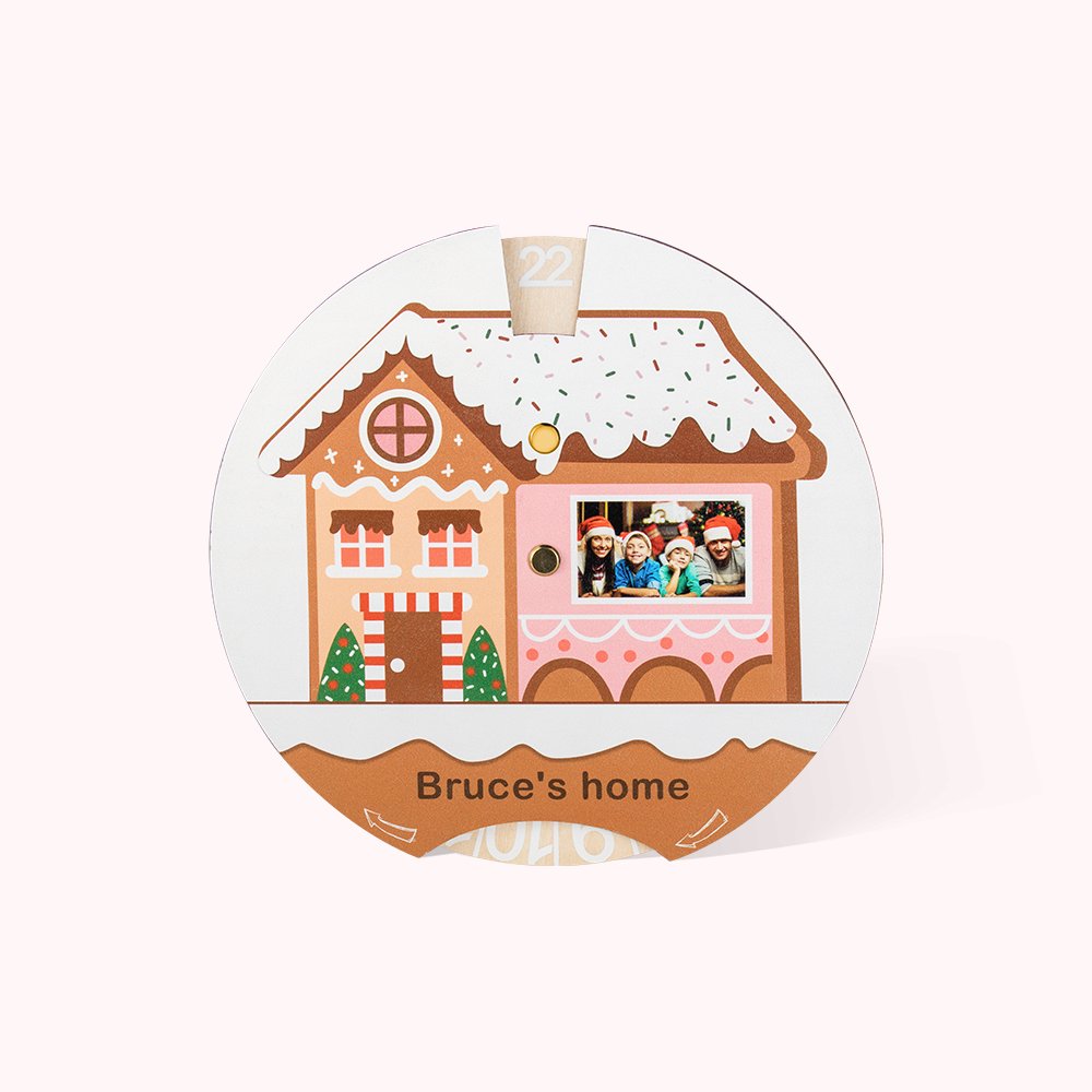 Personalisierter Weihnachts-Countdown-Kalender