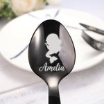 Gepersonaliseerd zeemeermin bestekset cadeau voor kinderen
